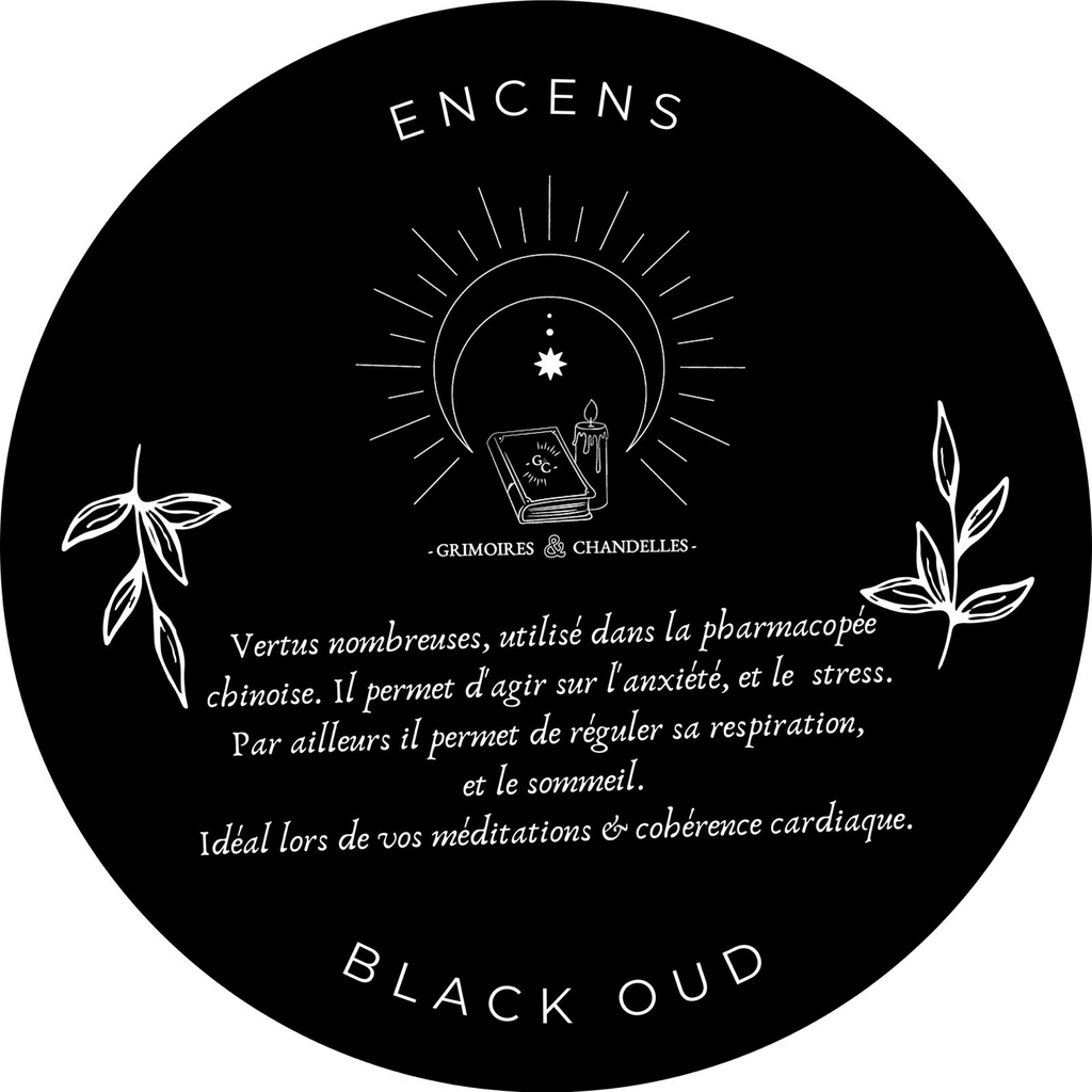 Encens 50ml BLACK OUD