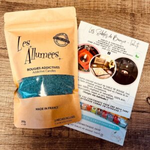Bleu Pétrole - Sachets 250g (3 mèches incluses)