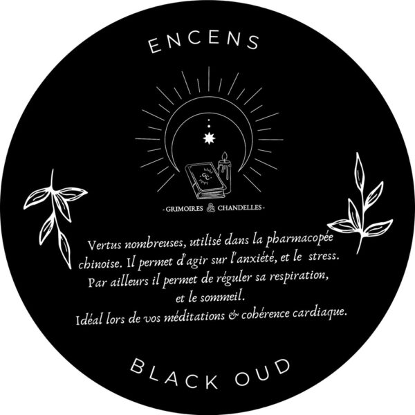 Encens 50ml BLACK OUD – Image 3