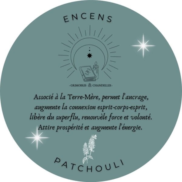 Encens 50ml PATCHOULI – Image 3