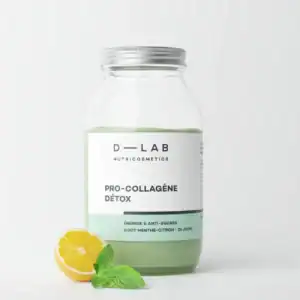 PRO-COLLAGENE DETOX  MENTHE - Flacon 1 mois